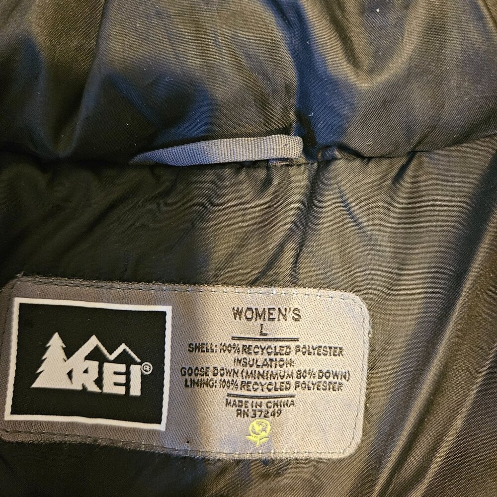 Rei womens down jacket size Large - Picture 4 of 5